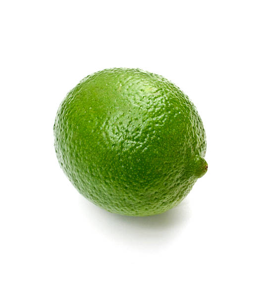 Limoen op witte achtergrond